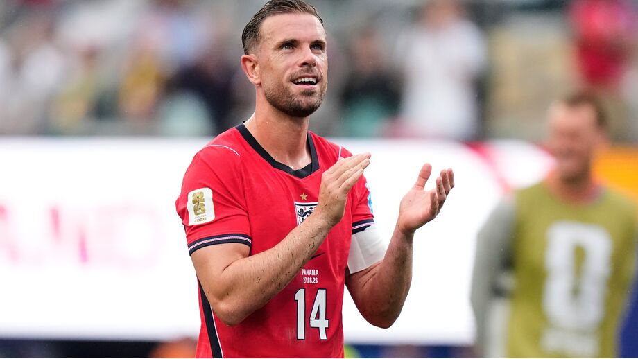 Jordan Henderson ao serviço de Inglaterra no Mundial'2026