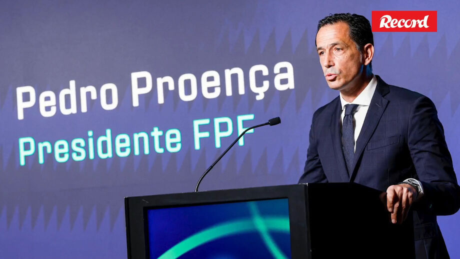 As palavras do presidente da Federação Portuguesa de Futebol