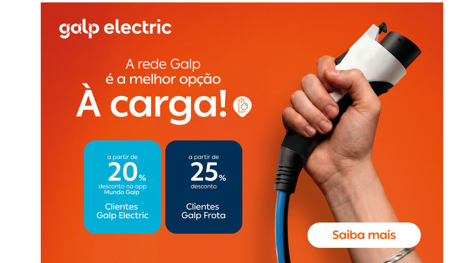 Galp oferece até 25% de desconto em carregamentos elétricos