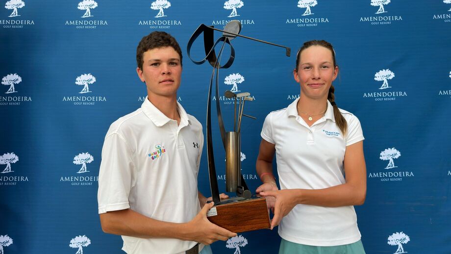 Matteo Balzer e Grace Gordon, os dois campeões