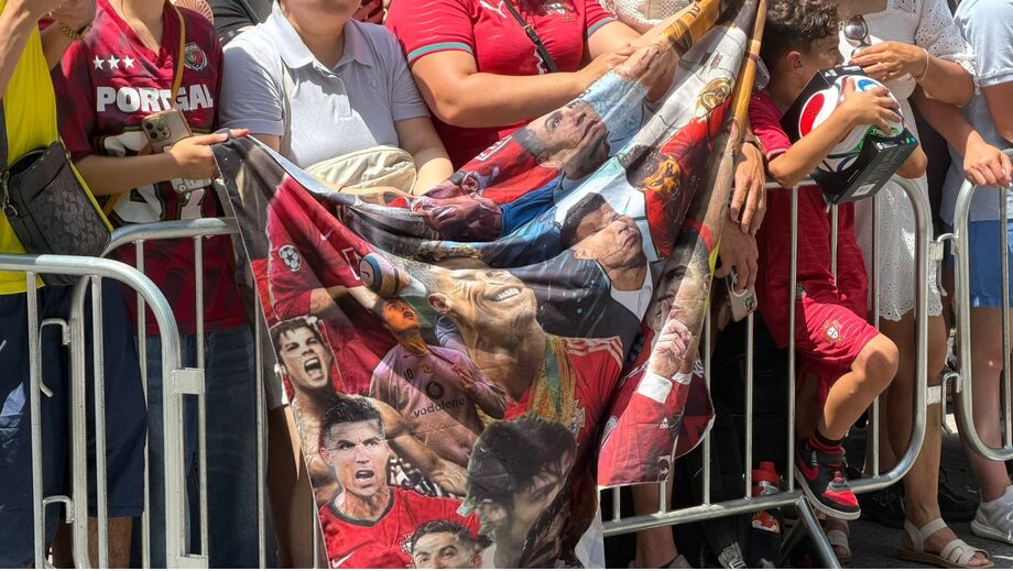 Imagem de Cristiano Ronaldo sempre presente