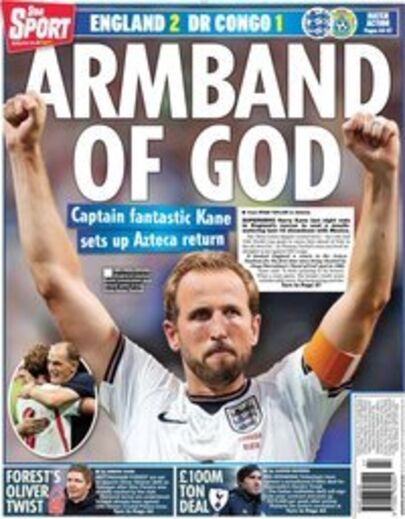 Star Sport: 'Braçadeira de Deus'