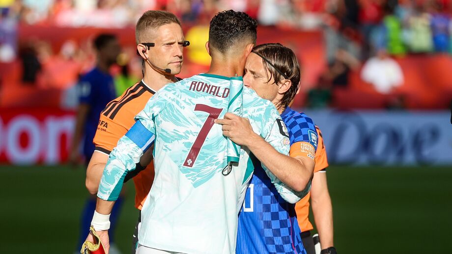 Cristiano Ronaldo e Luka Modric