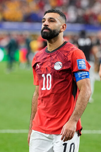 Salah não segurou as lágrimas após o apuramento do Egito para os 'oitavos' do Mundial'2026