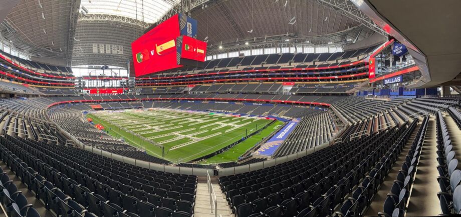 AT&T Stadium vai receber o duelo ibérico