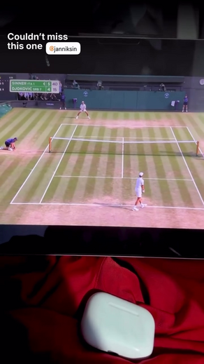 Trubin seguiu duelo das 'meias' de Wimbledon