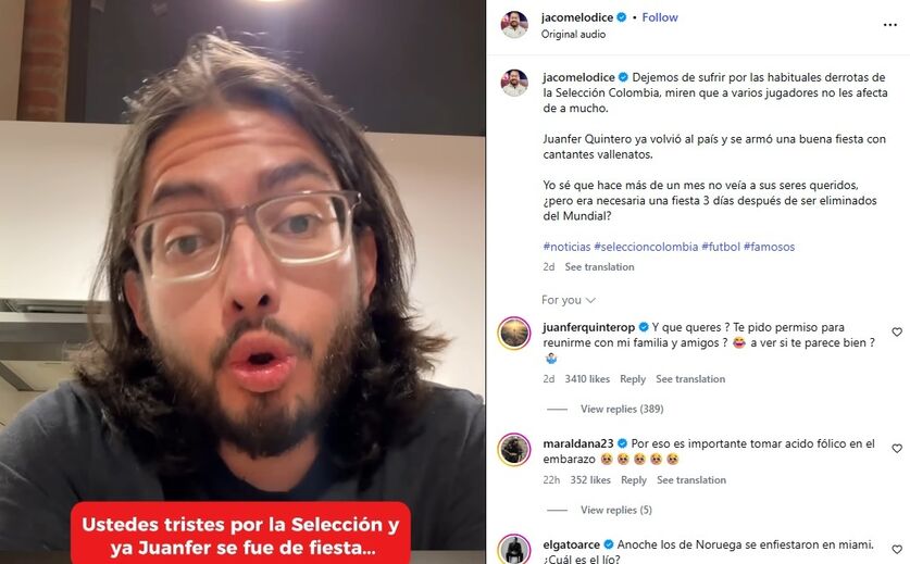 Discussão nas redes