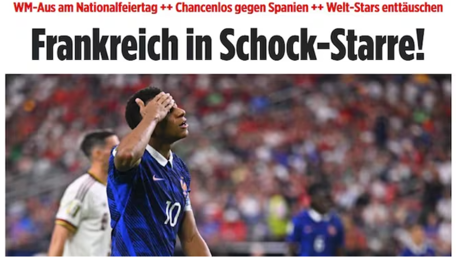 Bild: 'França em estado de choque'