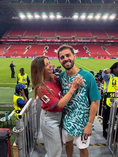 Bernardo Silva e Inês Degener Tomaz