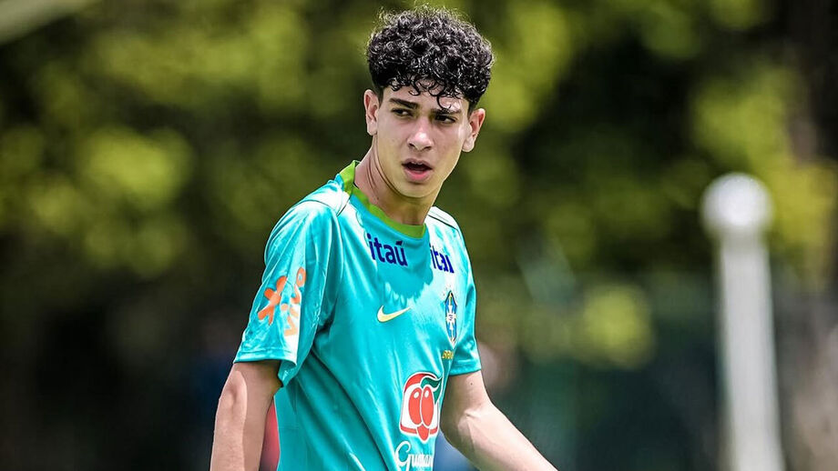 Em fevereiro, Lucas Moraes foi chamado aos sub-15 do Brasil 