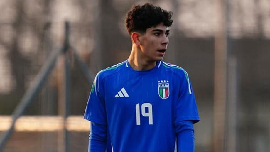Em janeiro, Lucas Moraes jogou pelos sub-15 de Itália 