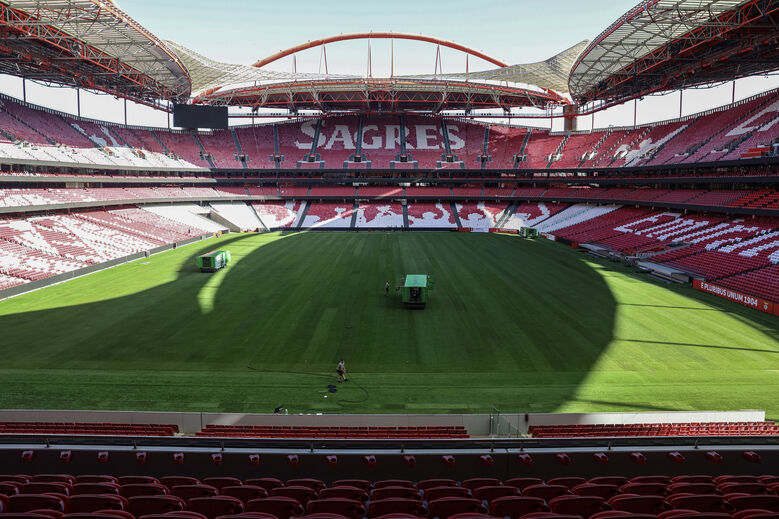 O relvado da Luz