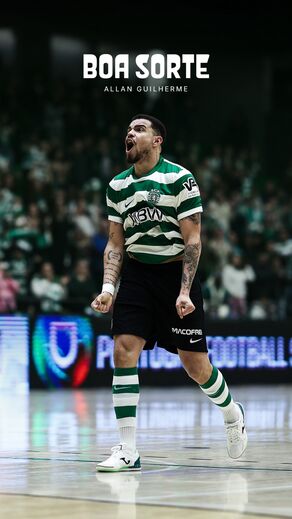 Sporting despede-se de Allan Guilherme nas redes sociais