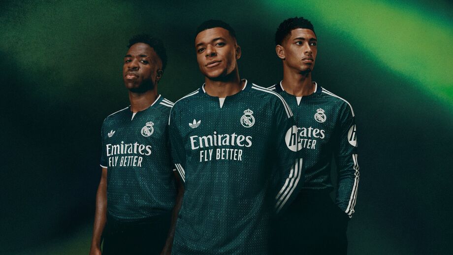 O novo equipamento alternativo do Real Madrid para 2026/27