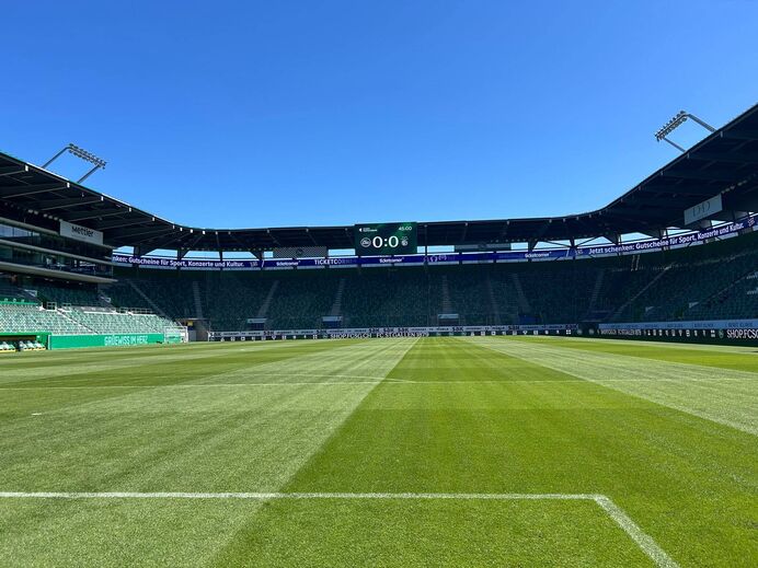 Estádio Berit Sitter horas depois do St. Gallen-Benfica