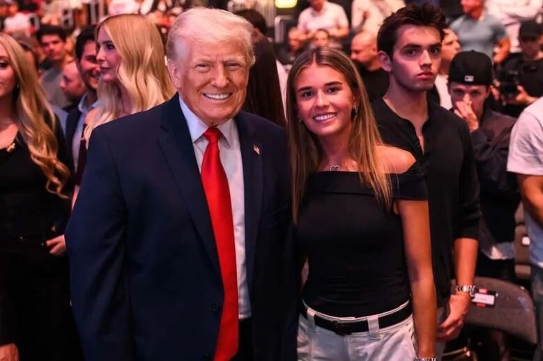 Donald Trump e a neta, Kai Trump