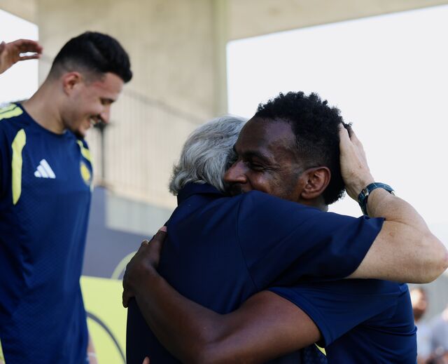 Jorge Jesus visitou estágio do Al Nassr em Lisboa