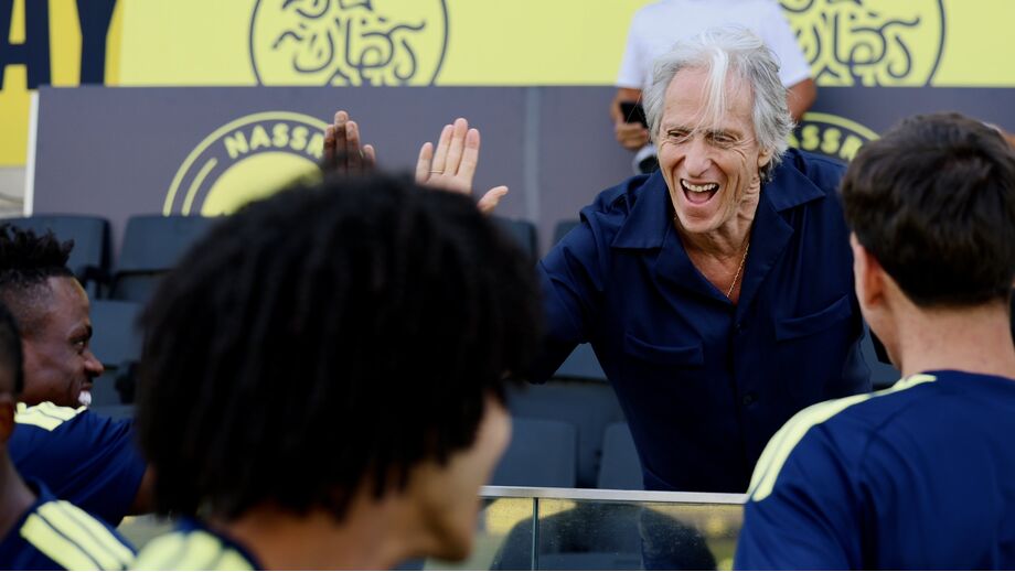 Jorge Jesus visitou estágio do Al Nassr em Lisboa