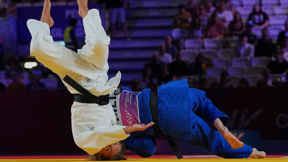 Disputa da medalha de bronze na categoria de -48Kg femininos dos Jogos da Commonwealth