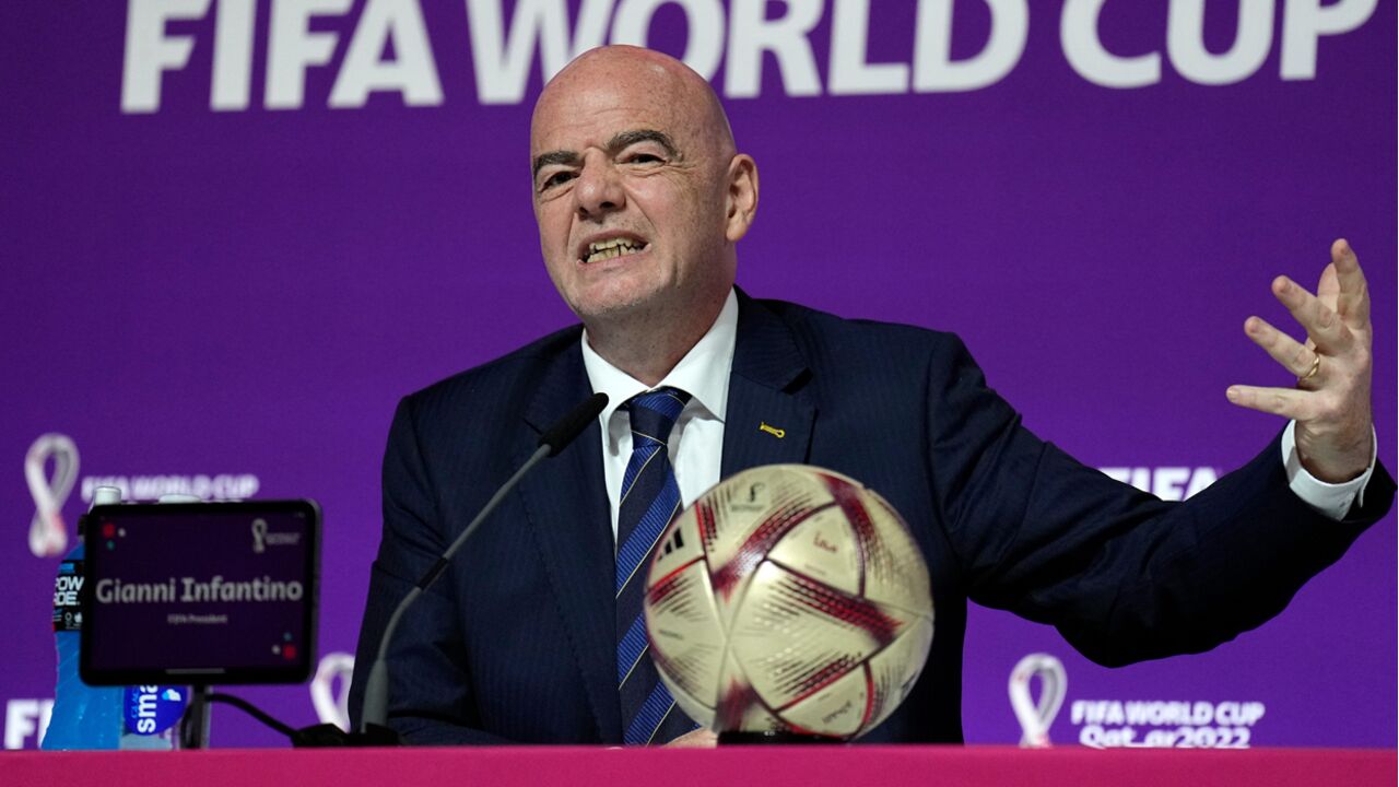 Gianni Infantino muito criticado pela UEFA