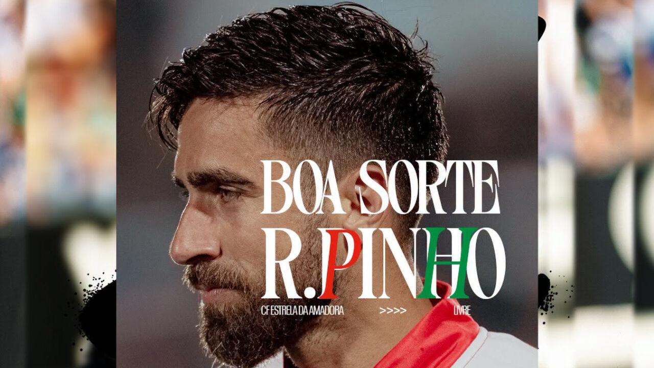 Rodrigo Pinho deixa o E. Amadora 