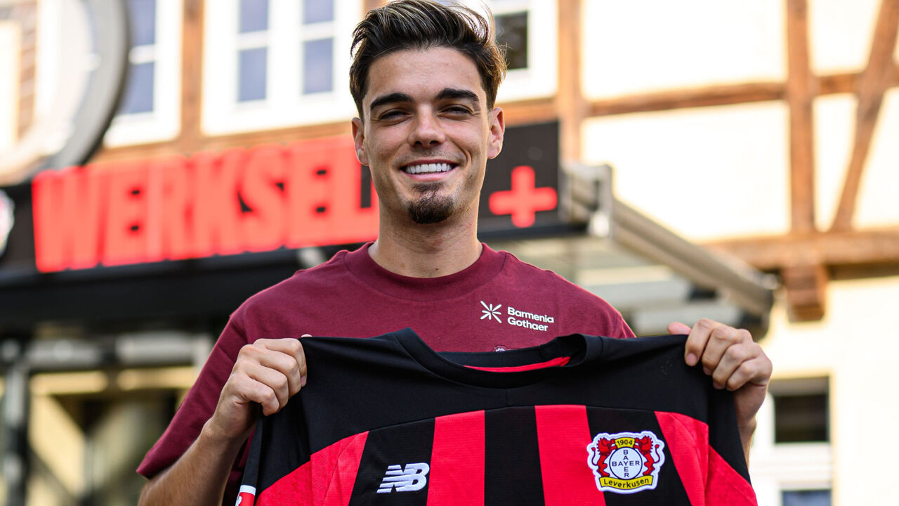 Miguel Gutiérrez é o substituto de Grimaldo no Bayer Leverkusen