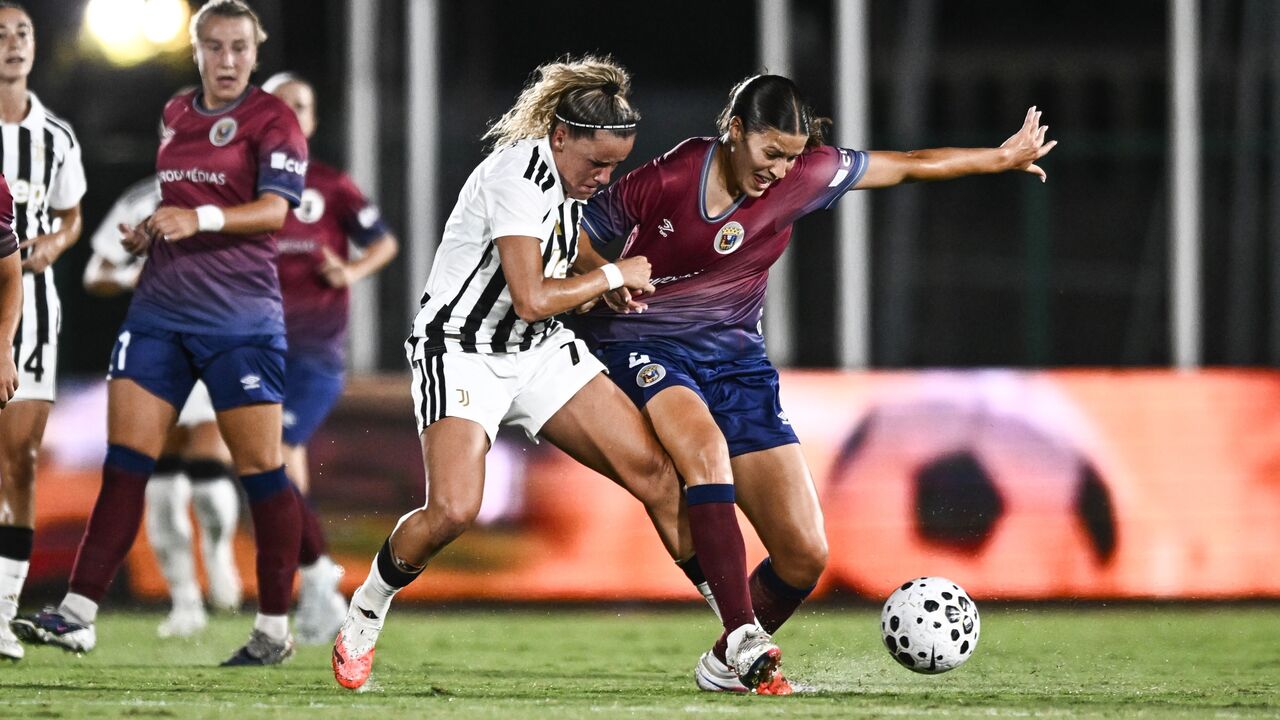 Ana Capeta marcou um dos golos das italianas
