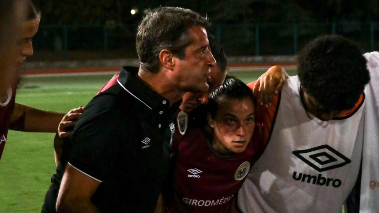 Gonçalo Nunes não escondeu o orgulho na prestação das suas jogadoras