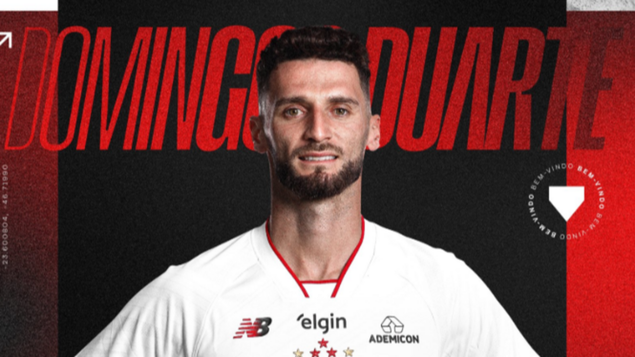 Central português Domingos Duarte assina pelo São Paulo até 2028
