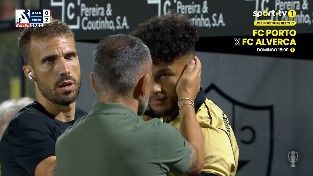 Rui Borges apoiou Luis Suárez antes de o lançar no E. Amadora-Sporting