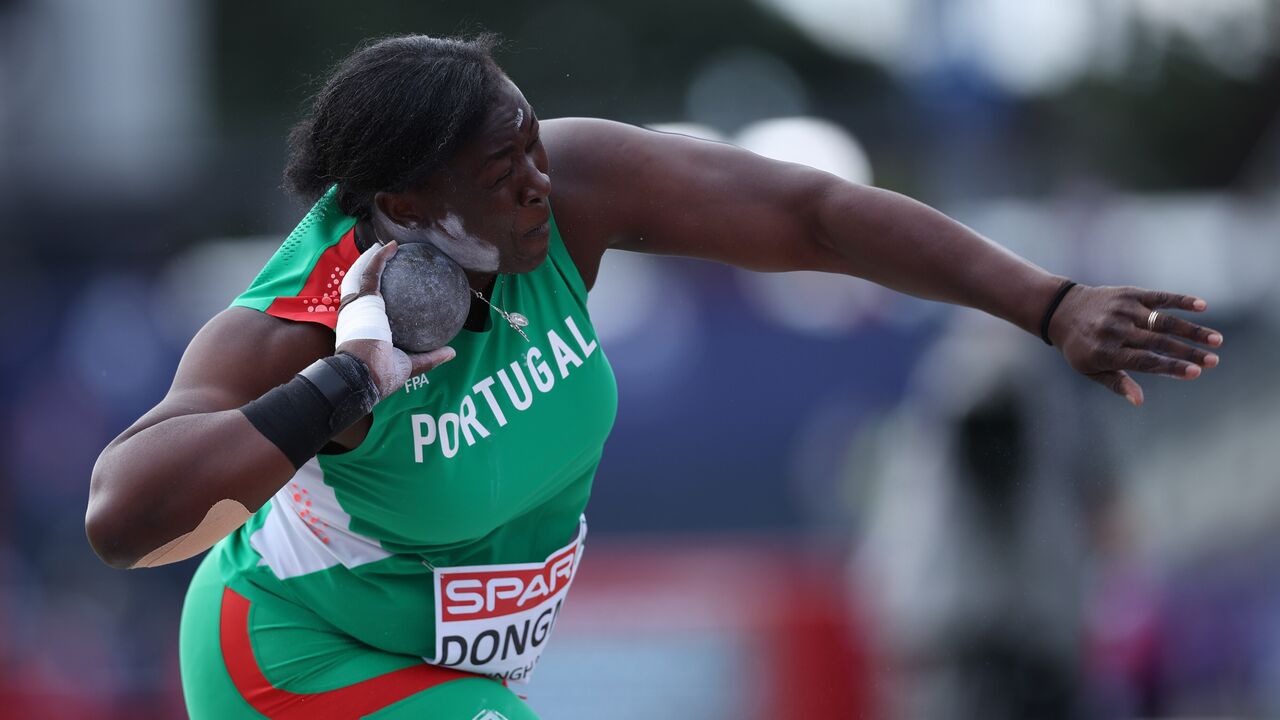 Auriol Dongmo nos Europeus de atletismo em Birmingham