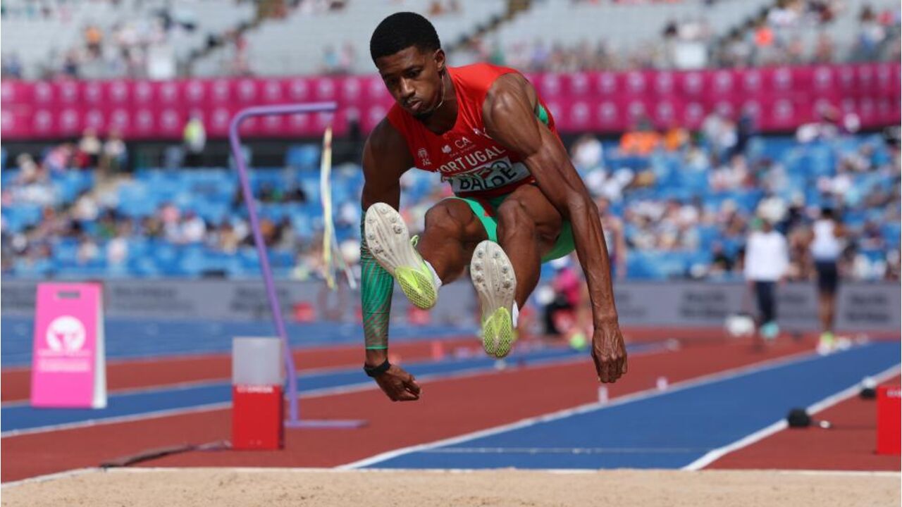 Gerson Baldé nos Europeus de atletismo em Birmingham