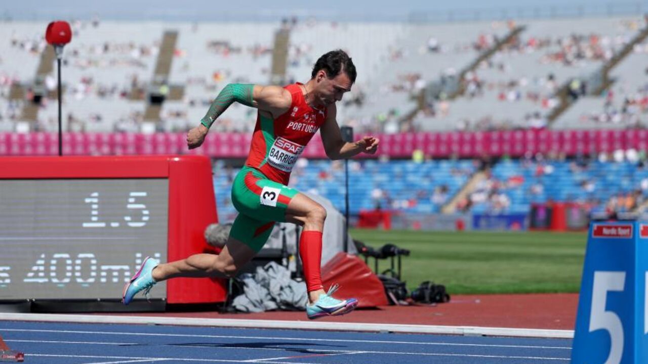 Diogo Barrigana nos Europeus de atletismo em Birmingham