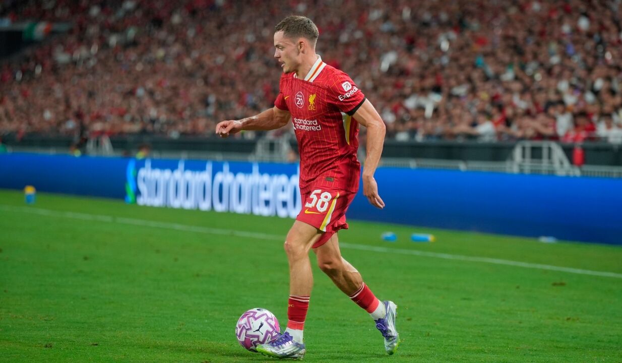 Wirtz em ação pelos reds de Anfield