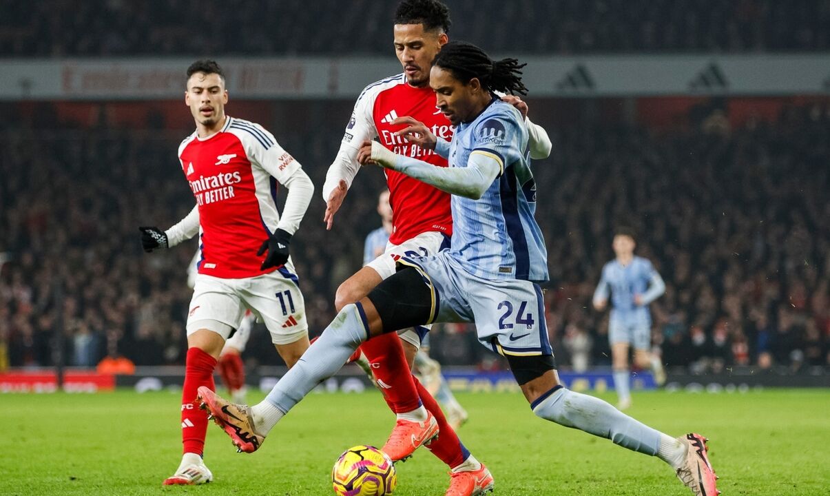 Spence em ação na Premier League