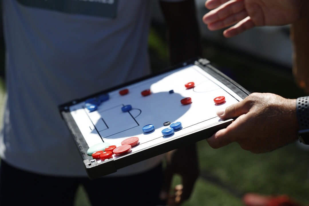 Onde o jogo se desenha antes de acontecer 