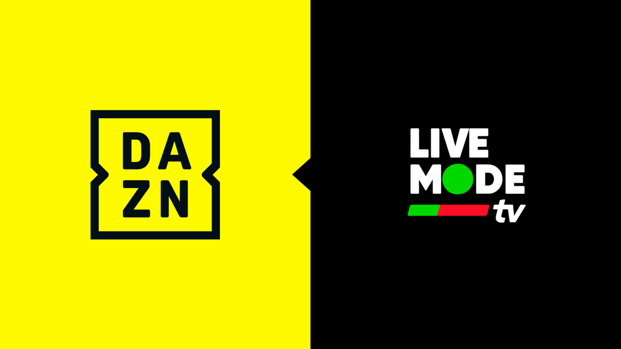DAZN anuncia parceria com a LiveModeTV