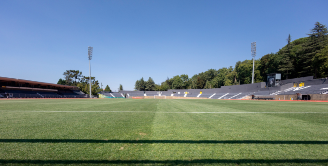 Estádio Municipal de Fontelo em Viseu palco da Supertaça entre Benfica e FC Porto