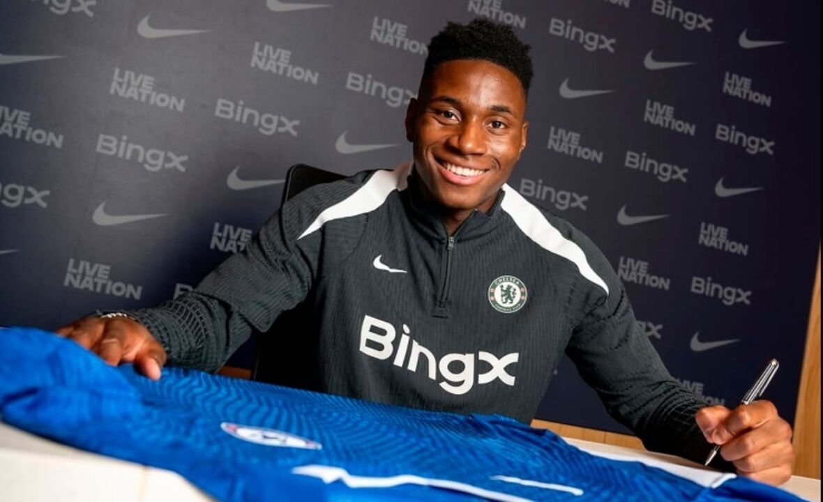 Na chegada ao Chelsea