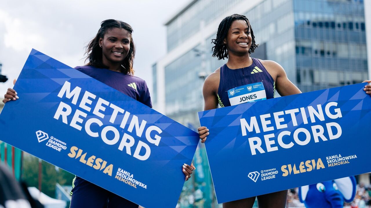 Portuguesa e Alyssa Jones bateram o recorde do meeting