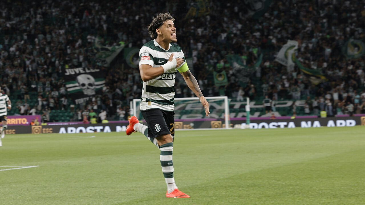 Maxi Araújo marcou no Sporting-Alverca