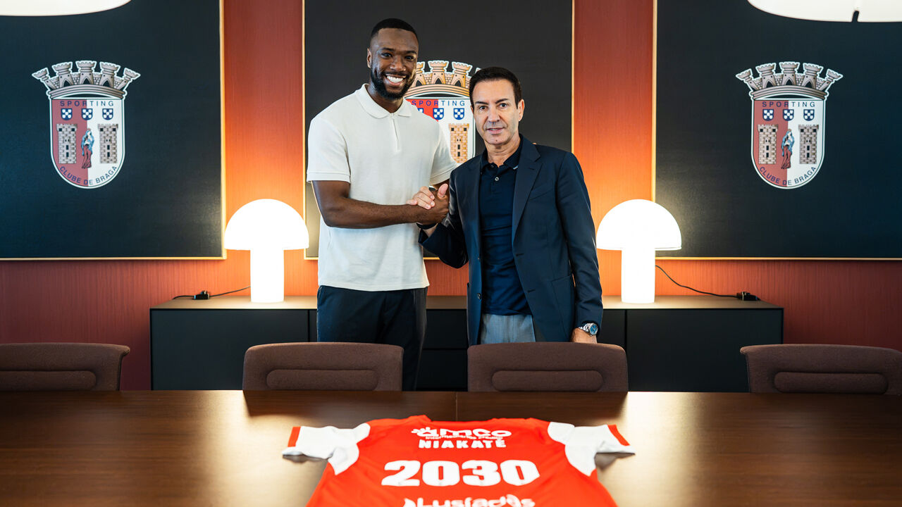 Oficial: Niakaté renova com o Sp. Braga até 2030