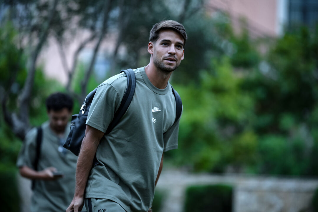 Daniel Bragança mantém-se integrado no plantel - só não participa nas sessões pré-jogos