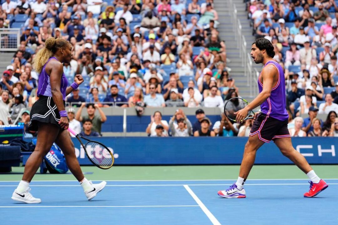 Serena Williams e Carlos Alcaraz