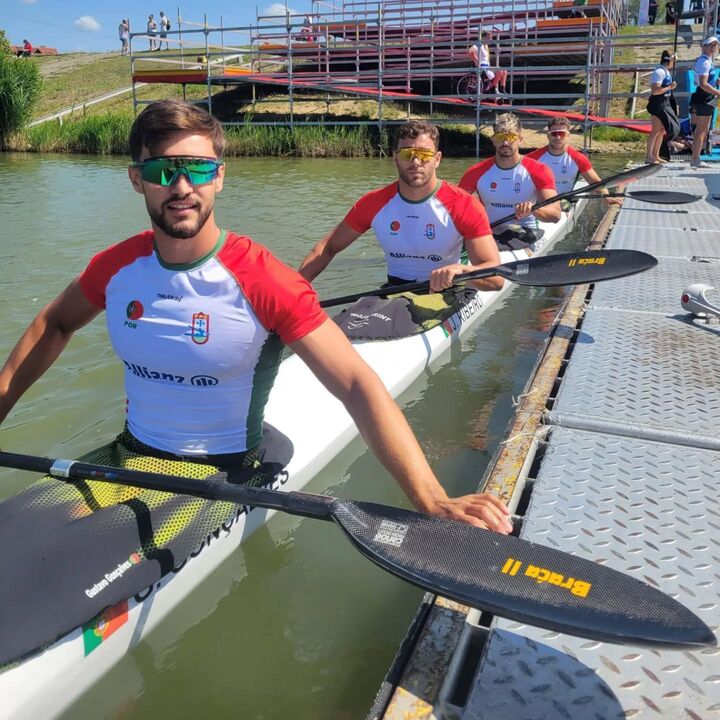 O K4 com Gustavo Gonçalves, João Ribeiro, Messias Baptista e Pedro Casinha