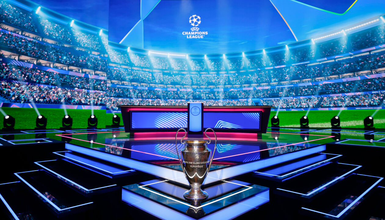 Monaco, Monte Carlo - August 28, 2025: UEFA MENS CLUB COMPETITION UEFA Europa League and UEFA Conference League draws with