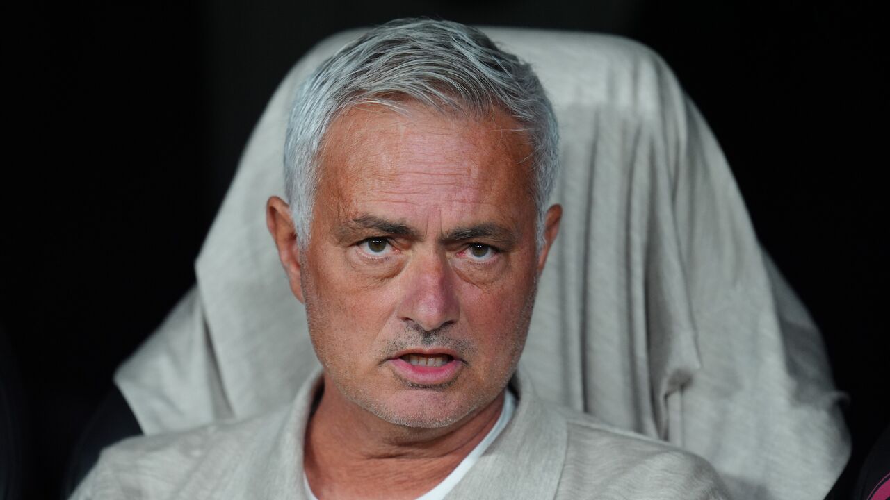 José Mourinho na receção à Real Sociedad