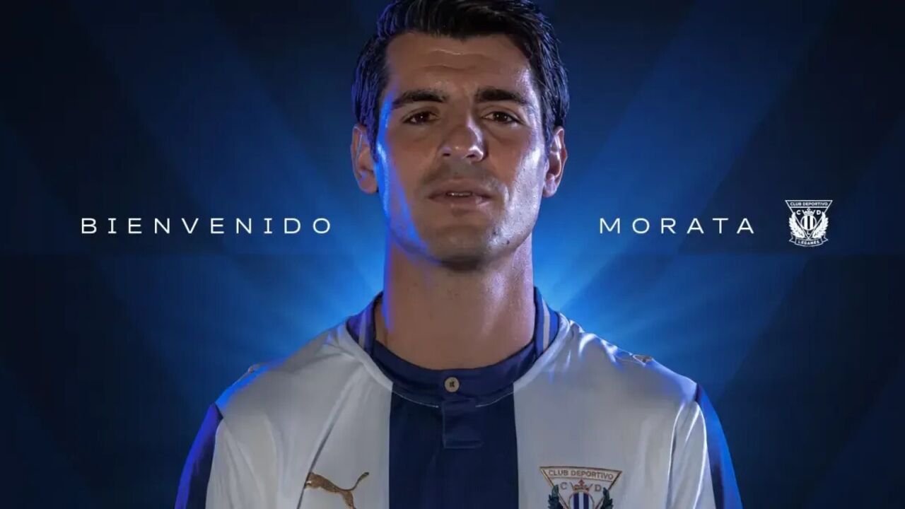 Álvaro Morata assina pelo Leganés