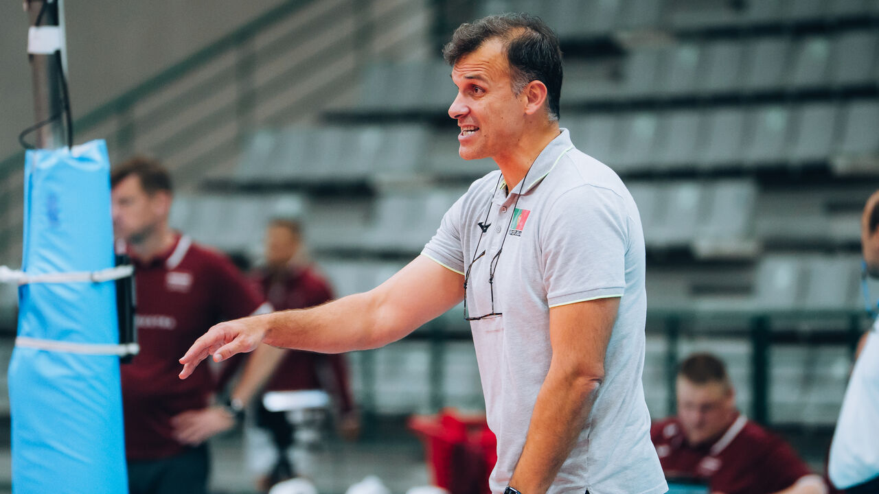 Seleção masculina de Portugal prepara-se para o EuroVolley