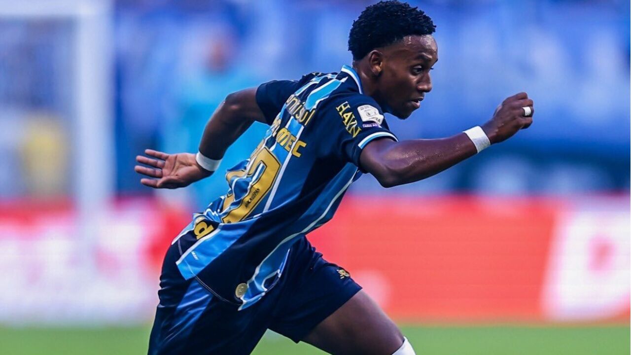 Gabriel Mec ao serviço do Grémio